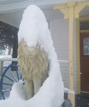Exterior detail - The Bonnie Rose, a Historic home built in 1902. Gowdy Properties (Lake City)