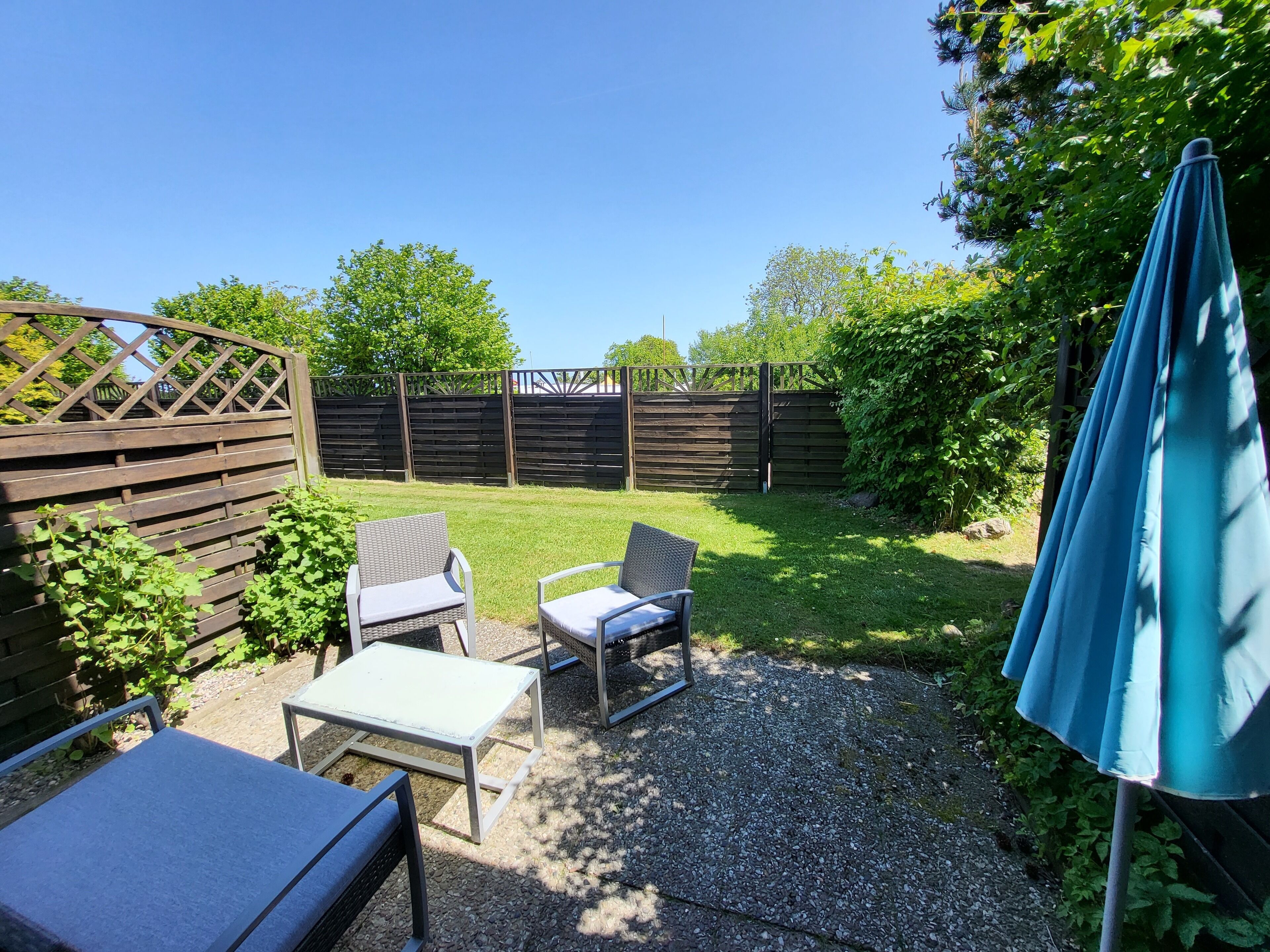 Eenvoudig appartement, kitchenette, tuin | Terras