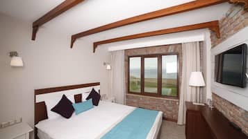 Minibar, in-room safe, desk, laptop workspace