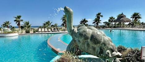 屋内プール、温水プール