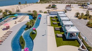 Indoor pool, a heated pool