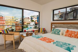 City Double Room | Free WiFi - Hotel Boutique Edificio Cielo Abierto (Valparaiso)