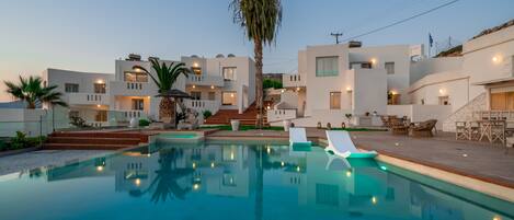 Voorkant van accommodatie