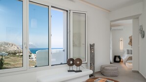 Junior Suite, Sea View | Living area - Arkasa Palace (Karpathos)