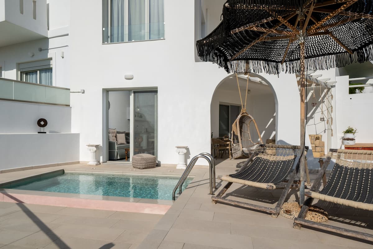 Premium-Suite, eigener Pool, Meerblick | Eigener Pool