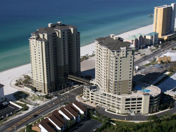 Our unit is Located in Tower 1, Beachfront Condo