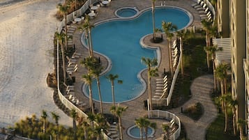 Una piscina riscaldata