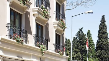 Voorkant van accommodatie