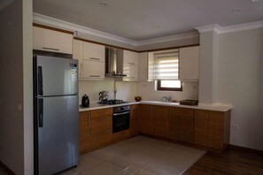 Villa, 4 Bedrooms, Private Pool | Private kitchen | Fridge, oven, stovetop, dishwasher - Guzel Evler Family Resort (Sapanca)