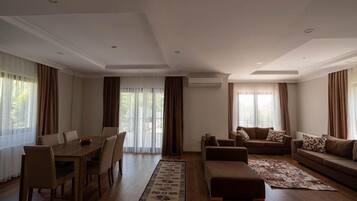 Villa, 4 Bedrooms, Private Pool | Living room | LCD TV