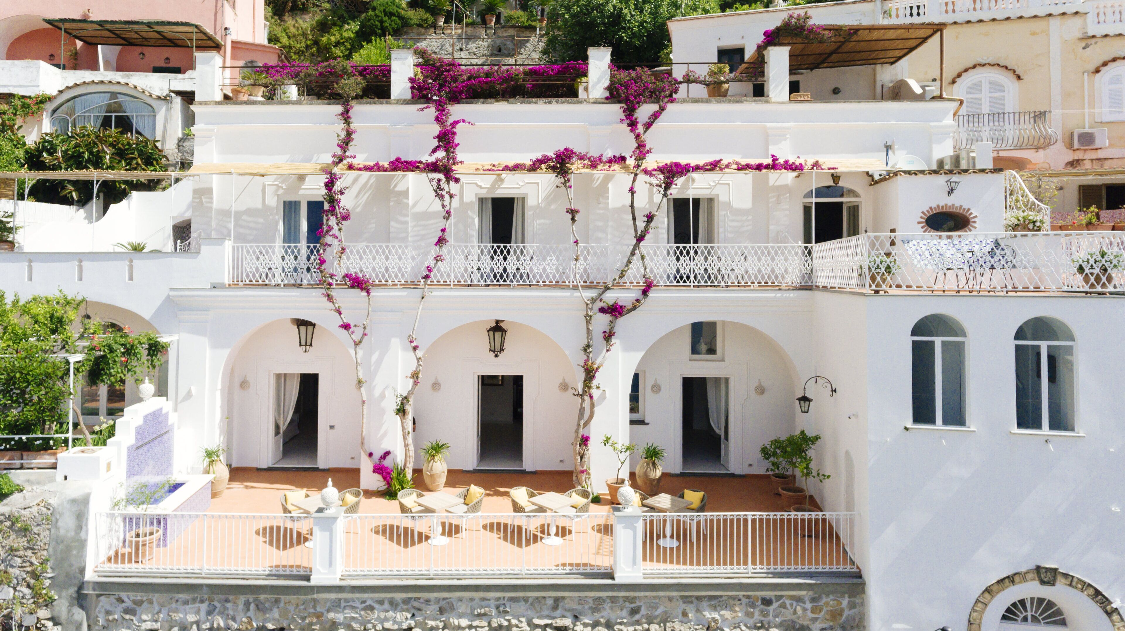 Façade de l’hébergement