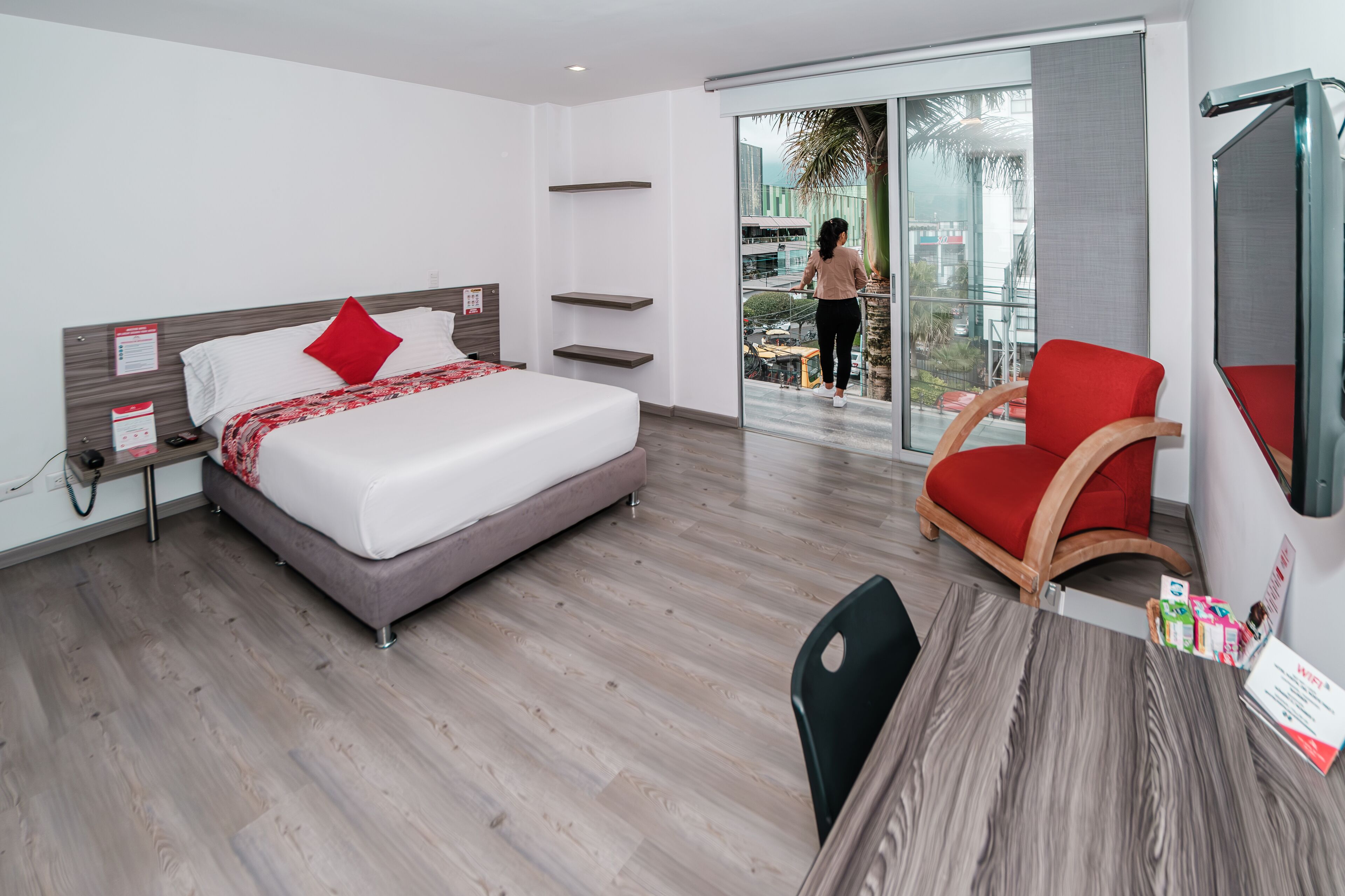 double room, balcony | premium bedding, pillow-top beds, minibar, laptop workspace