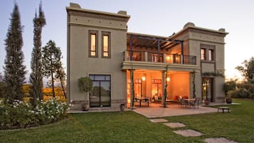 Front of property – evening/night