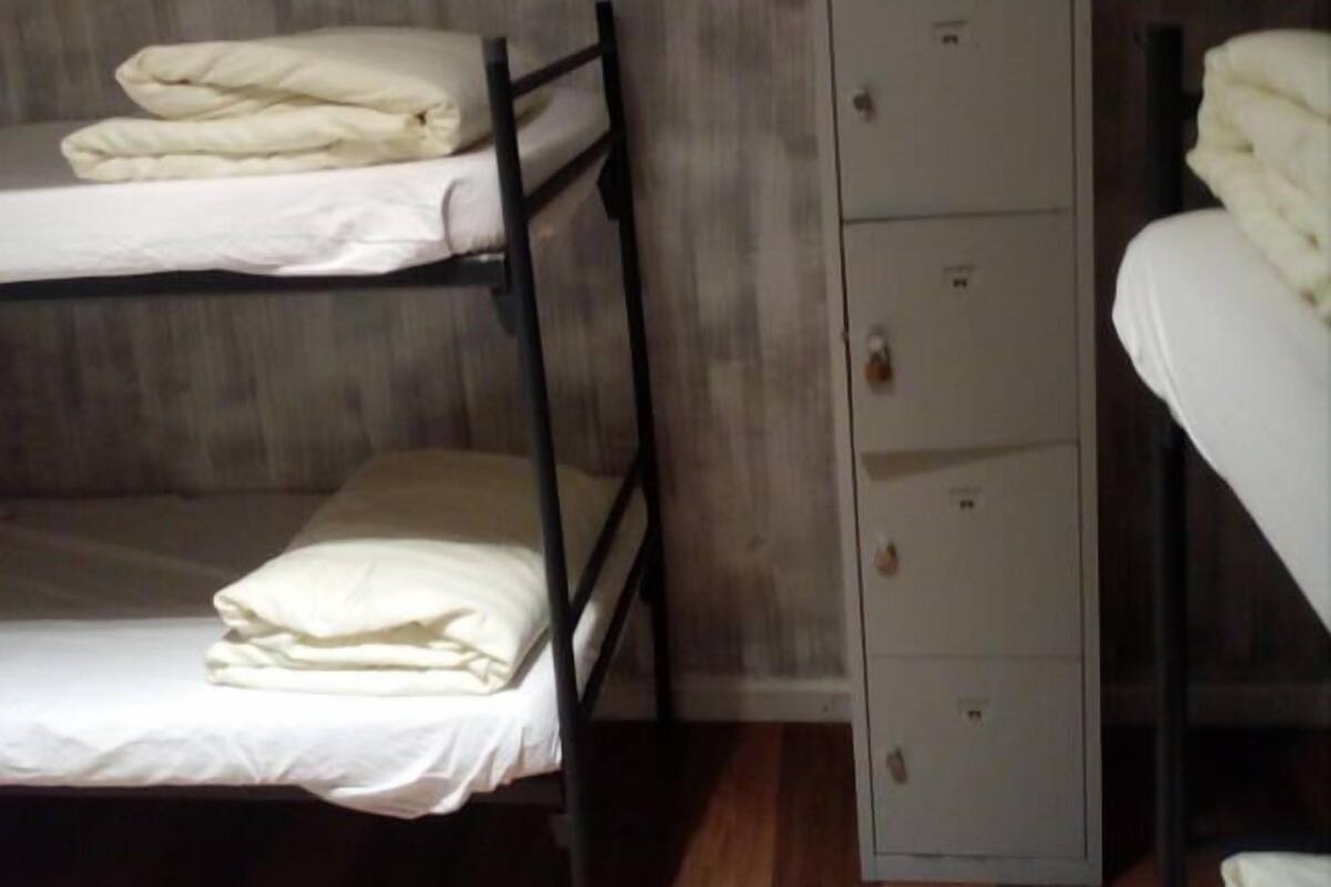 Bed in Shared Dormitory, Mixed Dorm (8 Beds) | Két bảo mật tại phòng, bàn, truy cập Internet không dây miễn phí