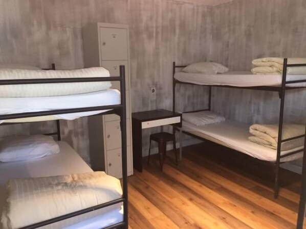 Bed in Shared Dormitory, Mixed Dorm (10 Beds) | Két bảo mật tại phòng, bàn, truy cập Internet không dây miễn phí 