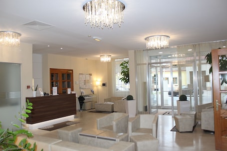Interior entrance. Hotel Michael