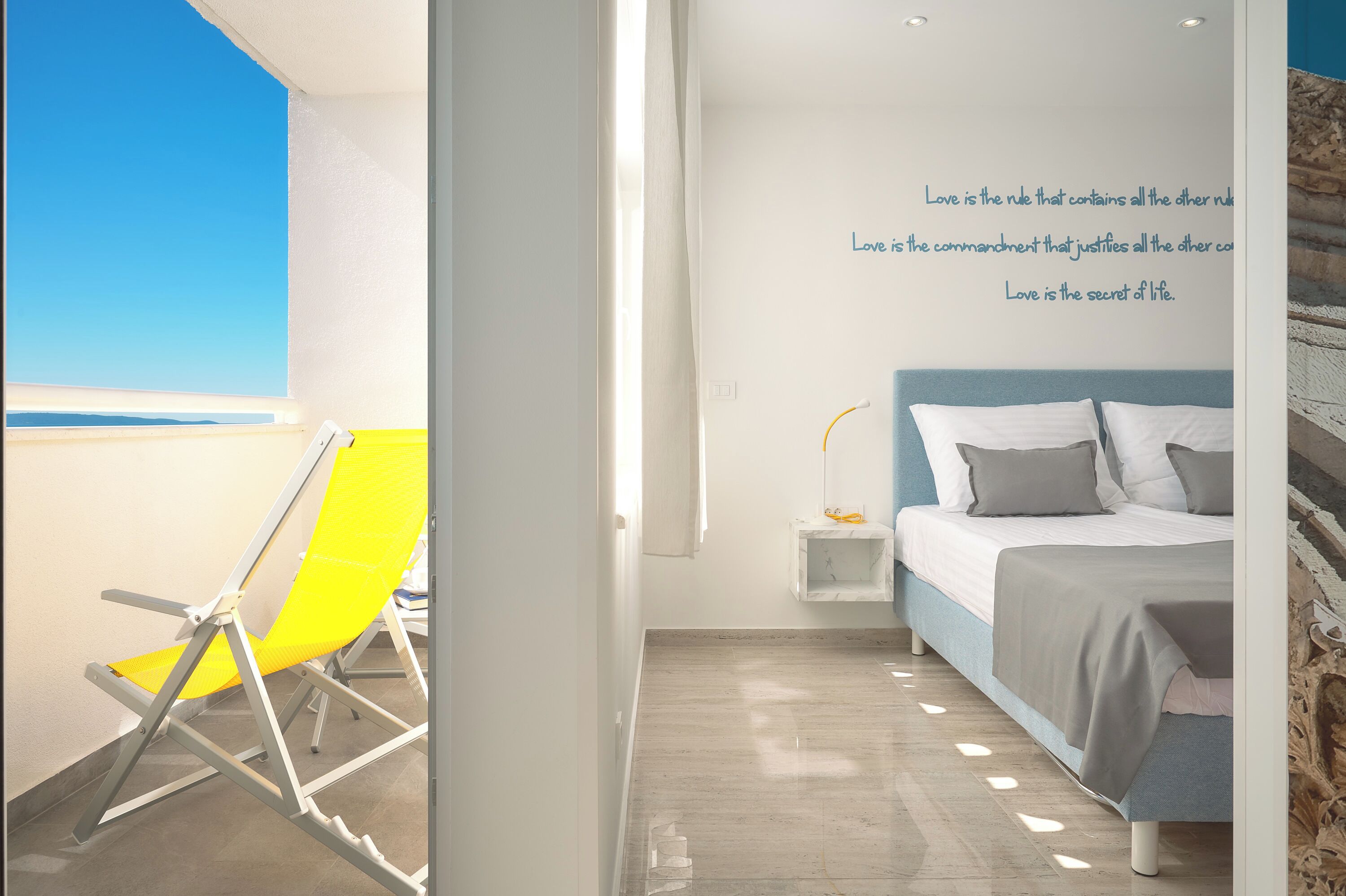 Sea View Studio (Pojisanska street 25) | In-room safe, desk, laptop workspace, blackout drapes