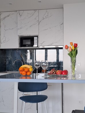 Sea View Studio (Pojisanska street 25) | Private kitchen - Apartments 4 You in Split (Split)