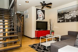 TV de tela plana, serviços de streaming