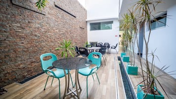 Sala de estar en el lobby