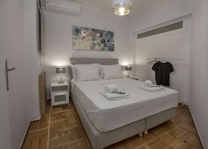 Apartment, 2 Bedrooms | 2 bedrooms, laptop workspace, iron/ironing board, free WiFi