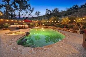 Piscine chauffée