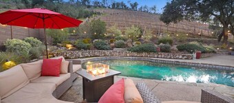 Sonoma Vineyard Estate med 3 soverom og basseng