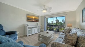 TV, ping pong, books