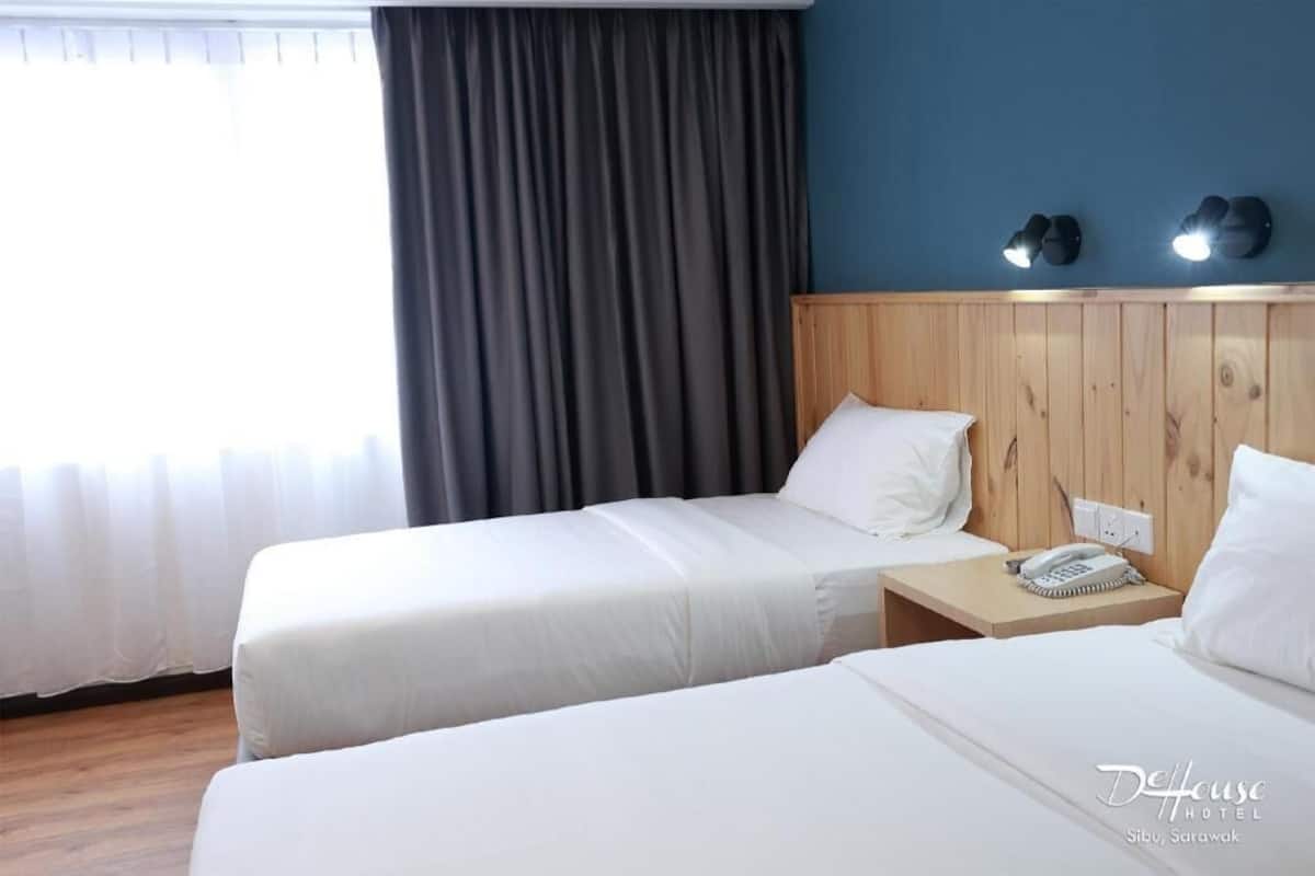 Ropa de cama de alta calidad y minibar