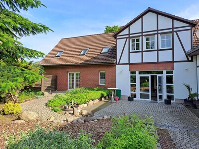 Vacation apartment 1 (upstairs 1st floor) - Ferienwohnungen Lübs with W-Lan