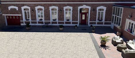 Voorkant van accommodatie