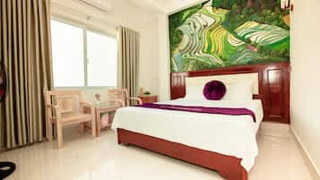 Desk, iron/ironing board, free WiFi