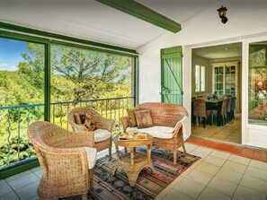 Outdoor dining - Maison Lou Amourier - Provence house for 6, pool & garden - OVO Network (Cotignac)