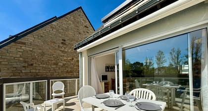 Carnac: 3-Zimmer-Wohnung mit Balkon für 4 Personen, Haustiere erlaubt, Parkplatz