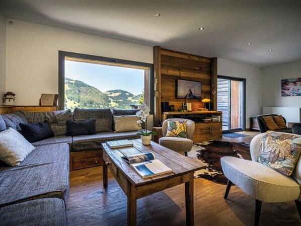 TV, fireplace, DVD player
