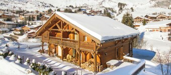 Chalet L'Ours Blanc - ski-in ski-out base for 8, open fire - OVO Network