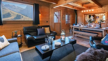 Télévision, cheminée, lecteur de DVD