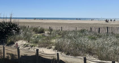 Studio en Front de Mer - Animaux Bienvenus, Parking Inclus