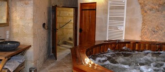 Charming troglodyte house with game room and spa in Vouvray