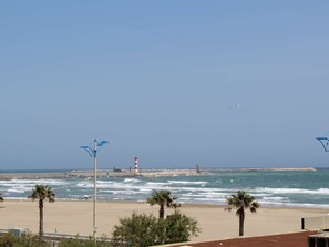 On the beach