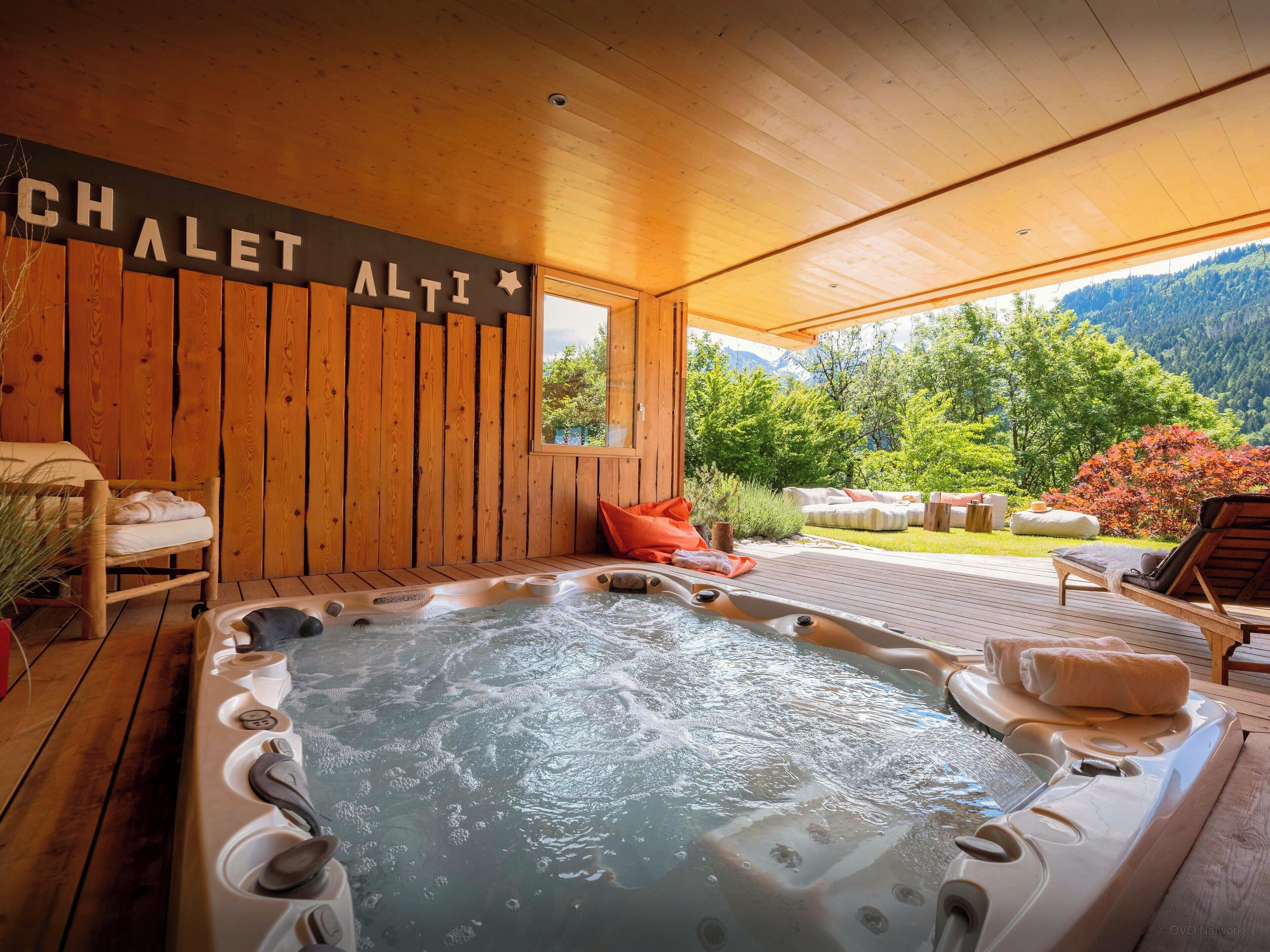 Bain à remous intérieur
