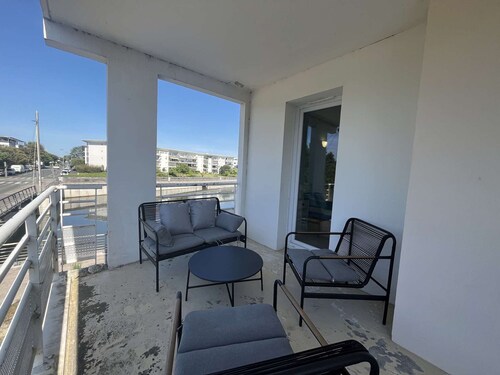 Appartement 2 pièces avec terrasse, piscine, et parking privé - La Rochelle, Les Minimes