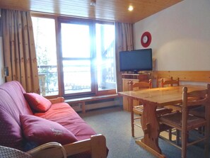 TV - Ski-in duplex for 6 people in Arcs, pets allowed (Les Arcs 1800)