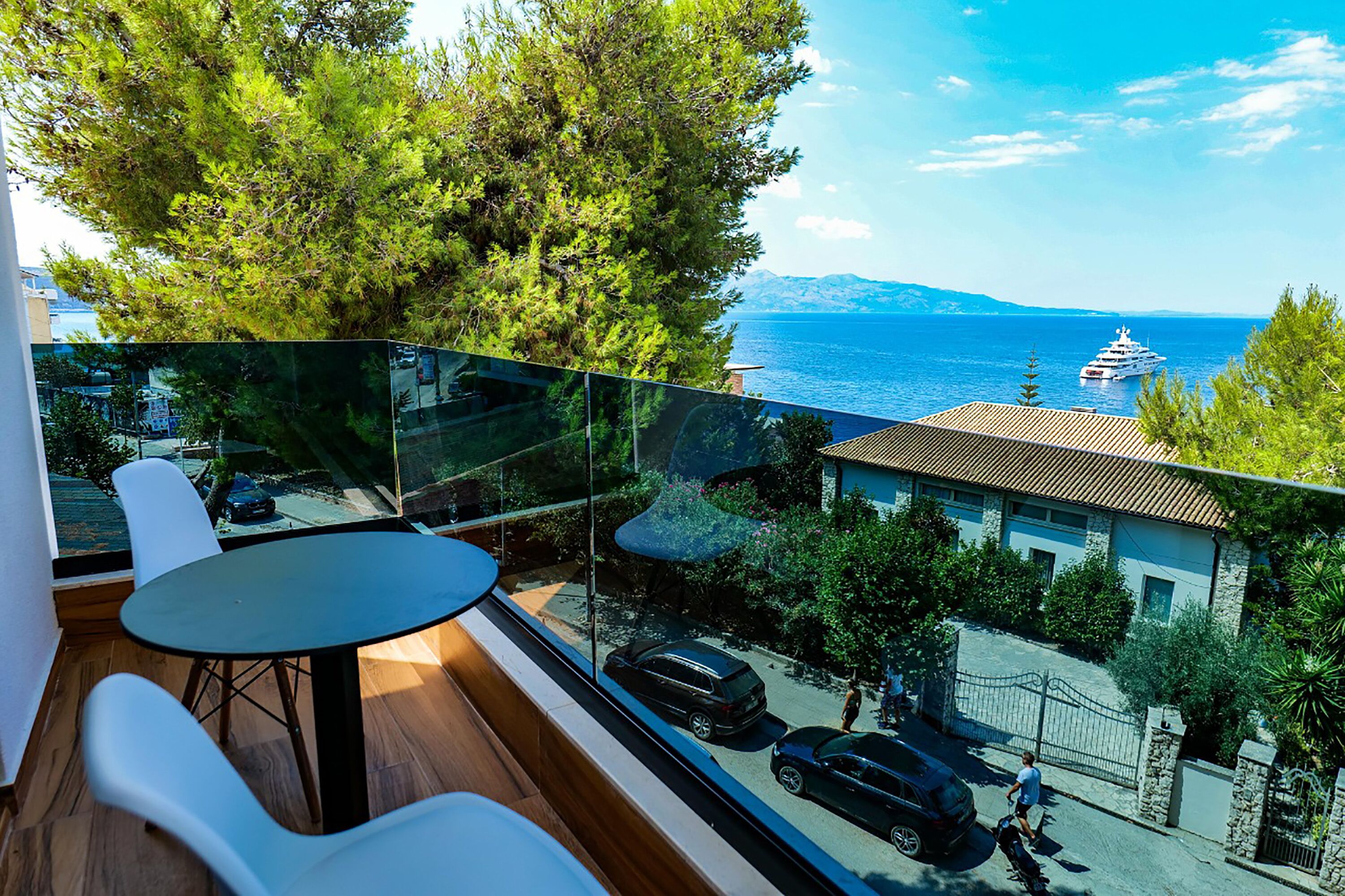 Vue depuis le balcon