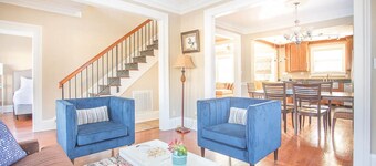 Downtown Historic District Gem w/ Courtyard + 3 King Beds by Lucky Savannah