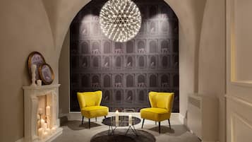 Sala de estar en el lobby