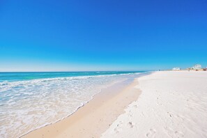 On the beach