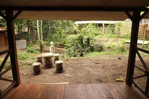 Einzelzimmer (Mini Woody) | Terrasse/Patio