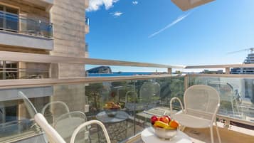 Appartement, 1 chambre, balcon, vue mer | Balcon