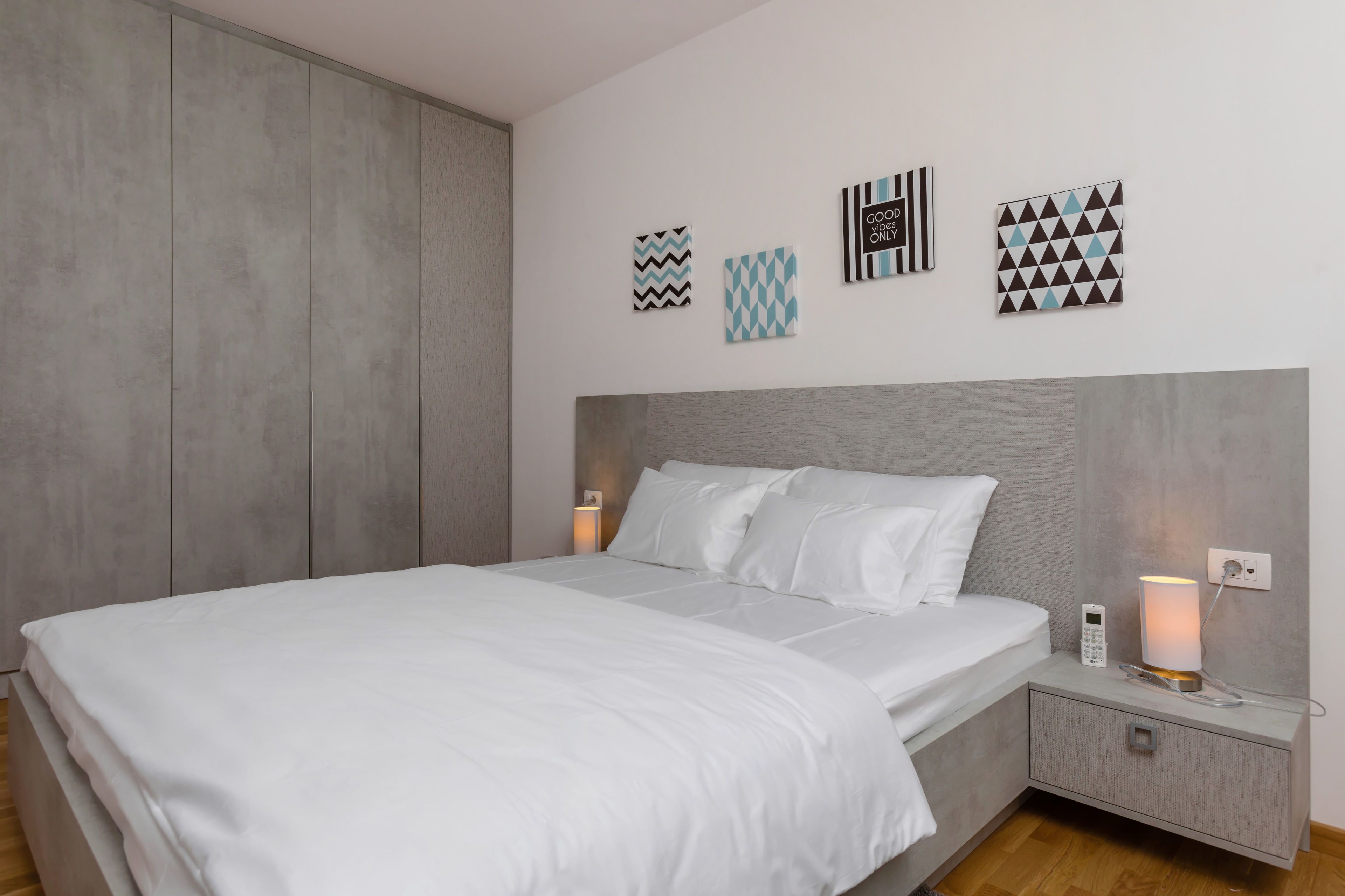 apartment, 1 bedroom, balcony, sea view | 1 bedroom, premium bedding, desk, blackout curtains